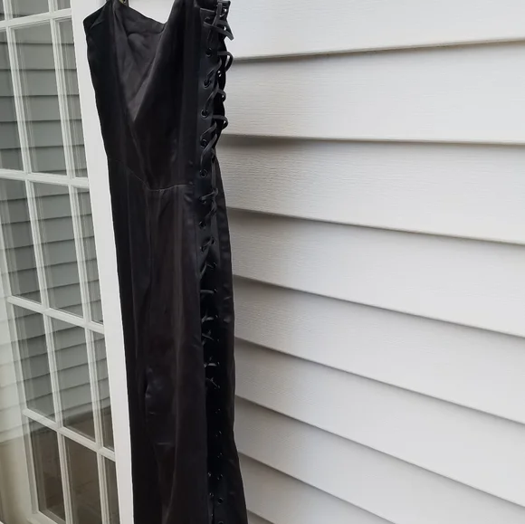 NWT MESHKI LACE UP JUMPSUIT - Picture 6 of 10